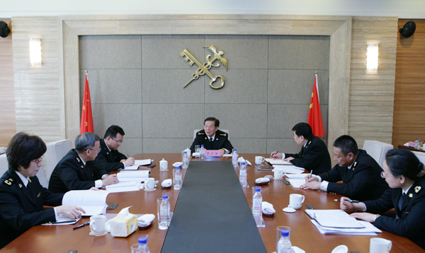 于广洲在长春调研(图)