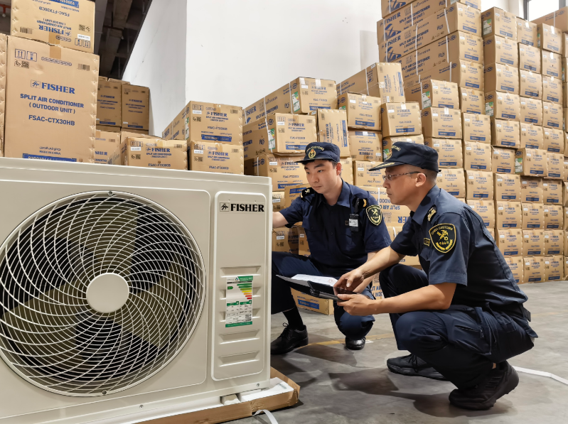 空调半年出口超95亿元！广州海关靠这两招提速家电出海